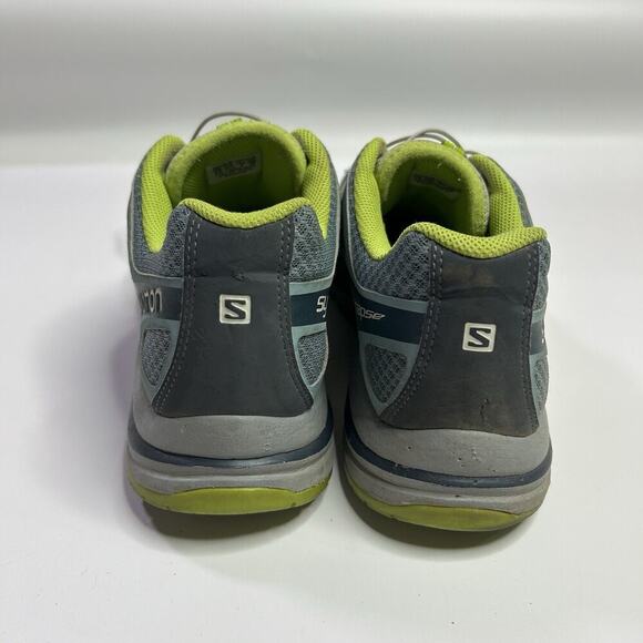 Salomon Synapse Women's Size 9 Trail Running Shoe Teal Green Gray Blue Hiking - Picture 8 of 9